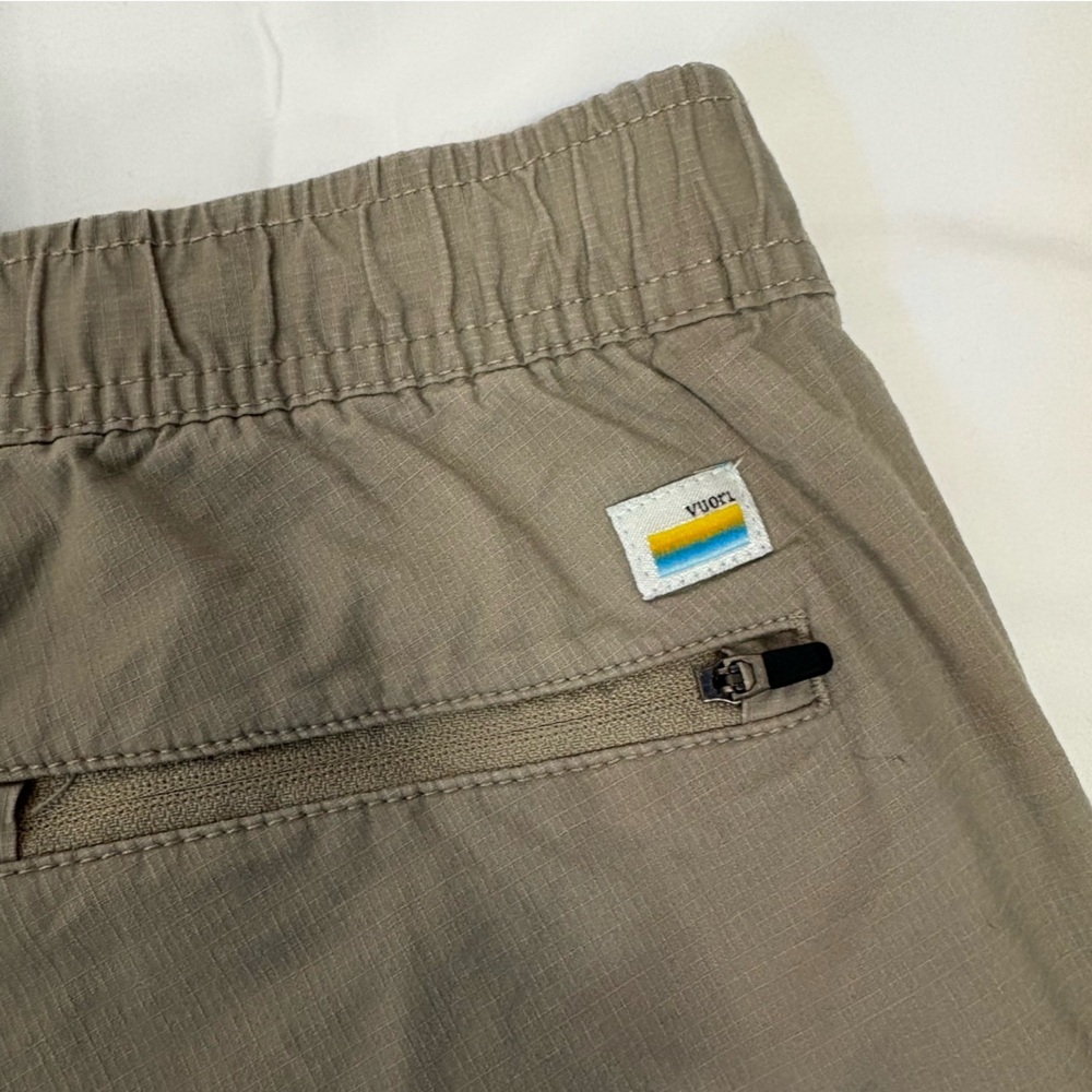 Vuori Ripstop DuraTerra Pants Men's Small Organic Cotton Slim Fitting Joggers - Picture 4 of 10